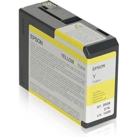 Epson T5804 - Inktcartridge / Geel