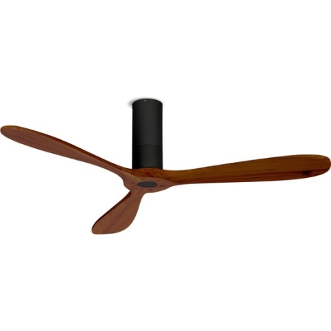 CREATE WIND TUBE DC - Plafondventilator 40W Silent Ø132 cm- 6 snelheden- Donker hout