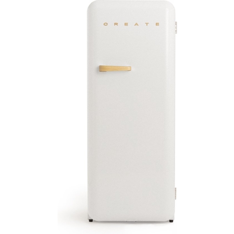 CREATE RETRO FRIDGE 281L WOOD - Kastmodel Koelkast - Beige