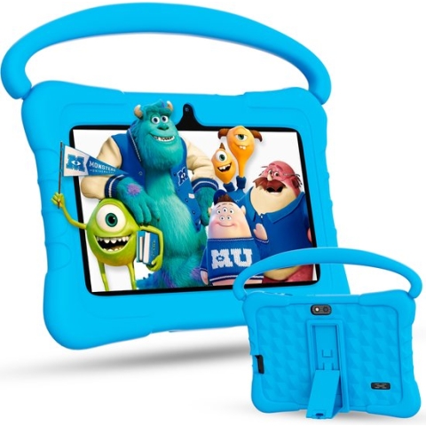 Buzzle Kindertablet X1 - Vanaf 3 jaar - 7 Inch - Ouderlijk Toezicht - Android 12 - 32GB - Blauw