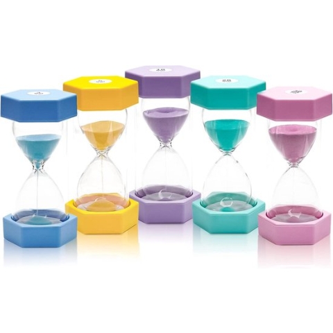 Sand Timer - Zandloper voor kinderen  - kleurrijk zand  5