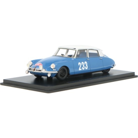 Citroën DS19 #233 2e Rally Montecarlo 1963