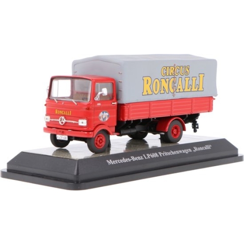 Mercedes-Benz LP608 Pritschenwagen Circus Roncalli Premium Classixxs 1:43 12508