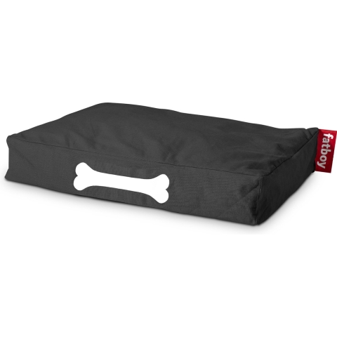 Fatboy Hondenkussen klein Zwart - 80l x 60b x 15h cm - Afwasbaar - Stonewashed