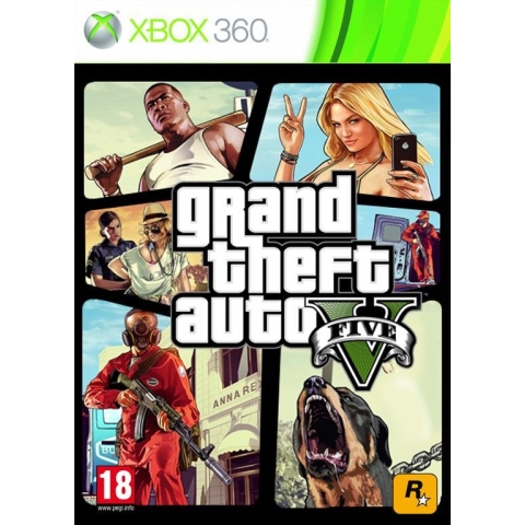 Grand Theft Auto V (GTA V) - Xbox 360