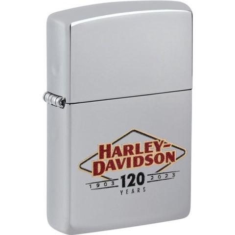 Zippo Harley Davidson 120 years high polish
