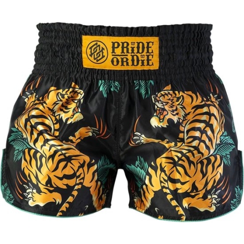 Pride or Die Muay Thai Kickboks Short Tiger Unleashed V.2 maat XXL