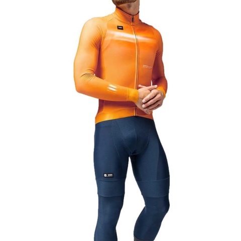 Gobik Hyder Jersey Met Lange Mouwen Oranje XS Man