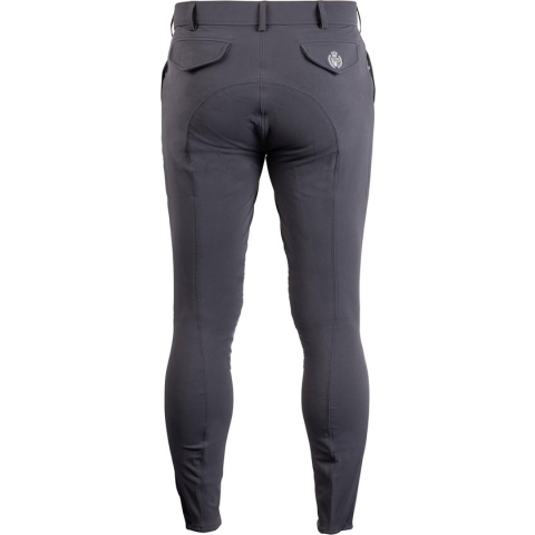 Montar Rijbroek Gary Knie Grip Men Grijs - 50