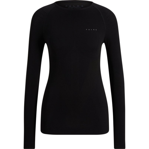 FALKE Warm Longsleeved Shirt warmend anti zweet thermisch ondergoed thermokleding dames zwart - Maat S