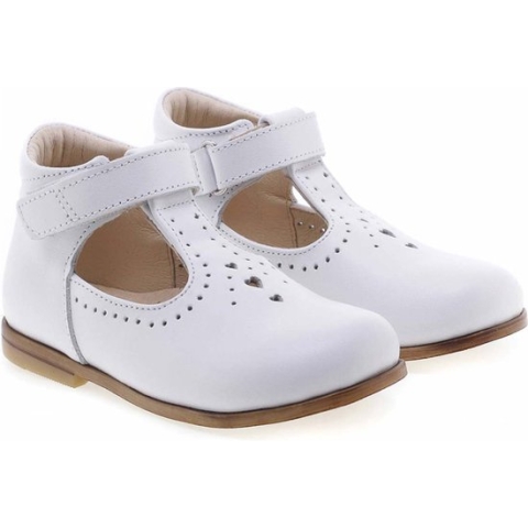 Emel Ballerina's - Kinderballerina's - Wit - Leder - Maat 24