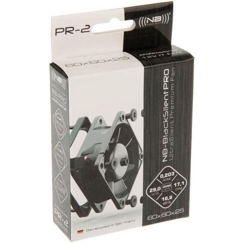 Noiseblocker BlackSilentPro PR-2 Computer behuizing Ventilator