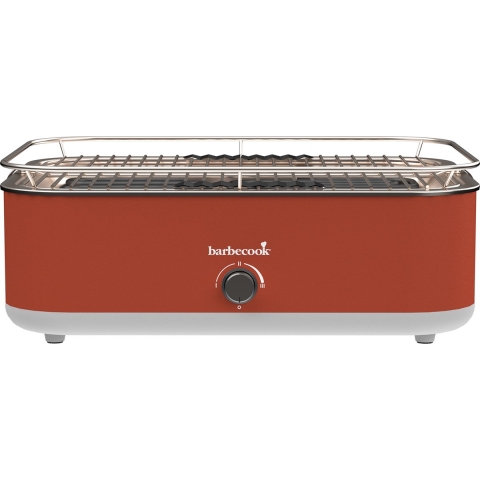 Barbecook Elektrische Tafelgrill E-Carlo Rood | Elektrische Barbecues | Outdoor&Vrije tijd - Barbecues | 5404035708033