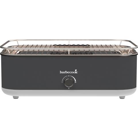 Barbecook Elektrische Tafelgrill E-Carlo Grijs | Elektrische Barbecues | Outdoor&Vrije tijd - Barbecues | 5404035708057