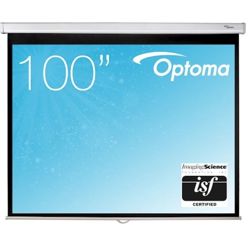 Optoma Panoview Pull Down Manual DS-3100PMG+ - Projectiescherm - aan het plafond monteerbaar monteerbaar aan muur - 100 inch (254 cm) - 4:3 - Matte White