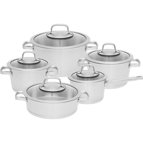 BergHOFF 10-delig kookpottenset Manhattan - Essentials | Potten&Pannen | Keuken&Koken - Keukengerei | 1110005