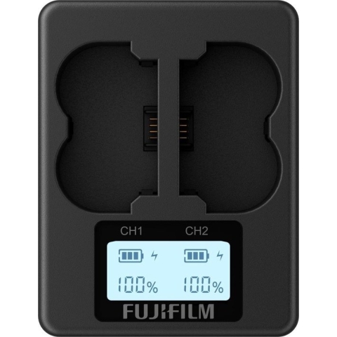 Fujifilm Acculader BC-W235 Extern Dubbel voor NP-W235