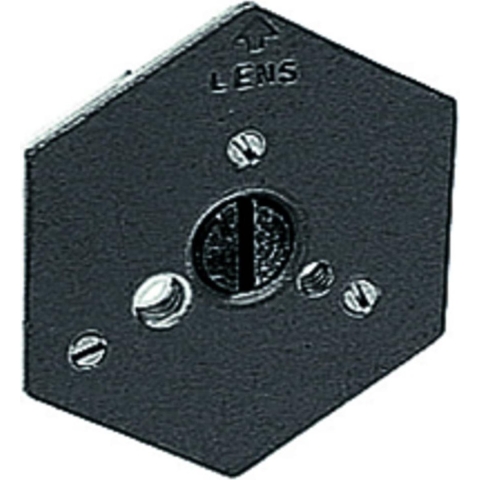 Manfrotto 130-38 Assy Plate For 029&136, 3/8 | Statieven toebehoren | Fotografie - Statieven | 130-38