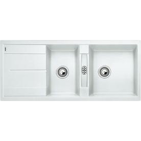 Blanco Spoelbak Metra 8S SGR wit man. | Spoelbakken&Kranen | Keuken&Koken - Inbouwapparatuur | 513064