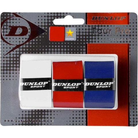 Dunlop Tour Pro Padel Overgrip 60 Eenheden Veelkleurig