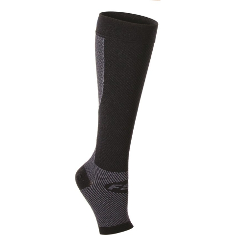 OS1st FS6+ Performance compressiekousen maat M (37-41) - zwart - verlicht fasciitis plantaris/hielspoor - shin splints - been krampen - achilles tendinitis - verminderd pijn en zwelling - verbetert de bloedsomloop