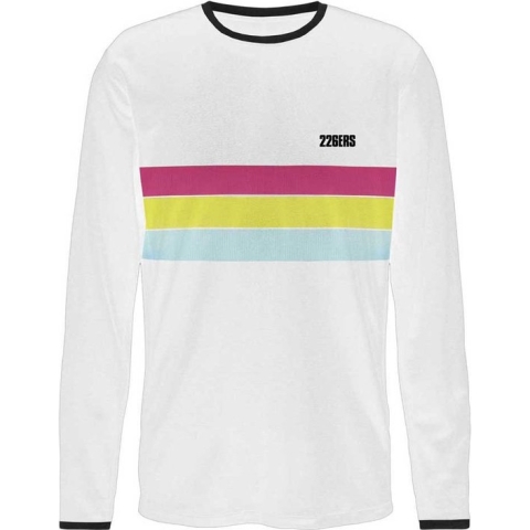 226ers Hydrazero Flag Lange Mouwen T-shirt Wit XL Man