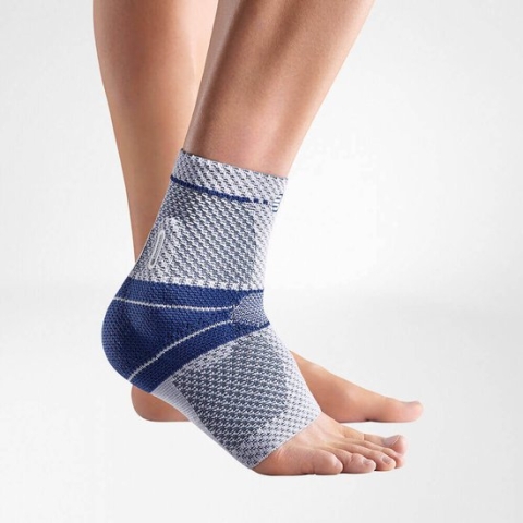 Bauerfeind MalleoTrain® Enkelbrace - Zijde: Rechts - Maat: 6 (27 - 29 cm) - Kleur: Titaan