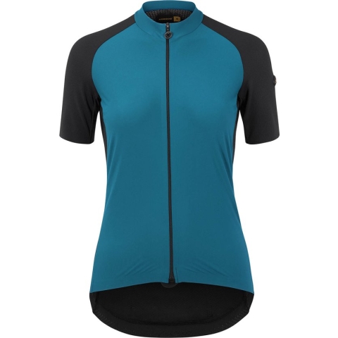 Assos Uma Gtv C2 Korte Mouwen Fietsshirt Blauw M Vrouw
