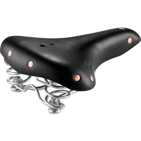 Monte Grappa Zadel Zacht Leer 255 X 200 Mm Zwart