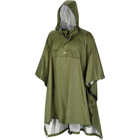Ferrino Todomodo Poncho 150cm, oliv Maat L/XL