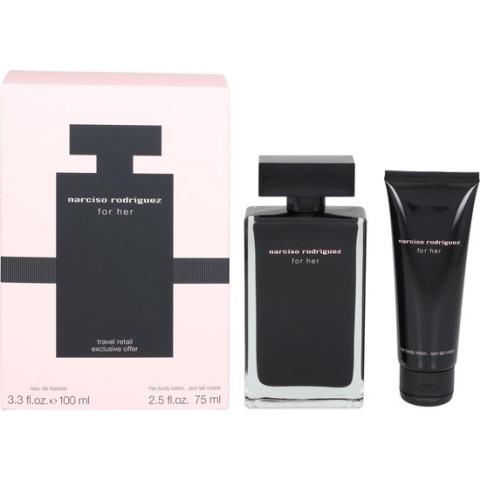 Narciso Rodriguez for Her Geschenkset - Eau de Toilette + Bodylotion