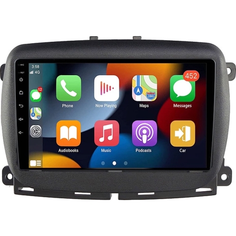 BG4U - Android Navigatie Radio geschikt voor Fiat 500 2015-2020 met Apple Carplay en Android Auto