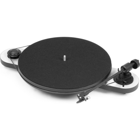 Pro-Ject Elemental USB OM5e Platenspeler - Wit/Zwart