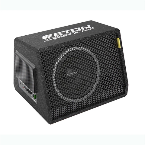 Eton Move 12-400AR - Autosubwoofer - Actieve subwoofer met ingebouwde versterker - 12 inch subwoofer in kist - 30cm - 150 Watt