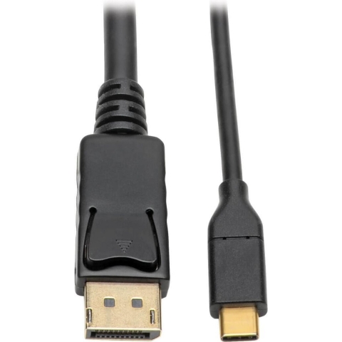 Tripp-Lite U444-010-DP USB 3.1 Gen 1 USB-C to DisplayPort 4K Adapter Cable (M/M), Thunderbolt 3 Compatible, 4K @60Hz, 10 ft. TrippLite