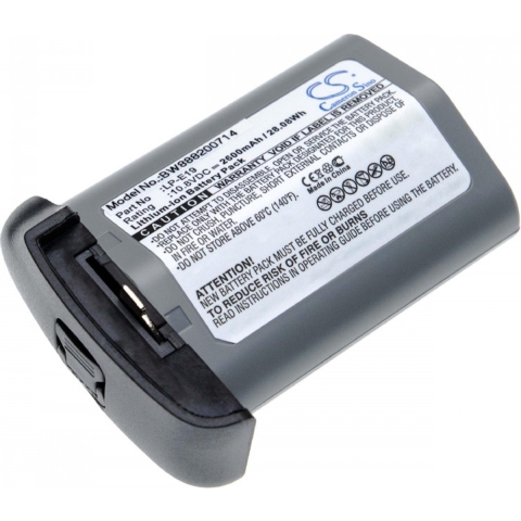 Camera accu compatibel met Canon LP-E19 / 2600 mAh
