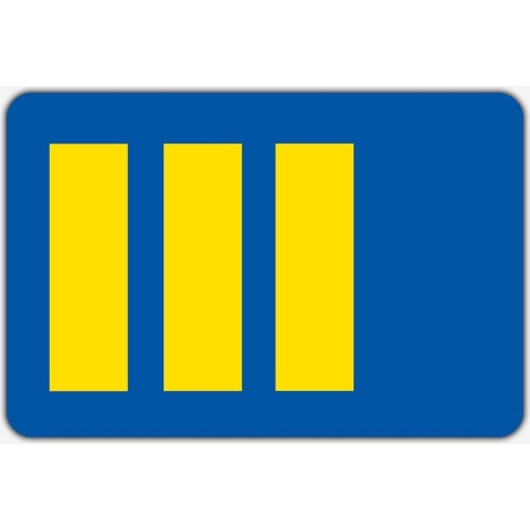 Vlag Budel - 200 x 300 cm - Polyester