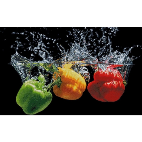 Borduurpakket Paprika Mix