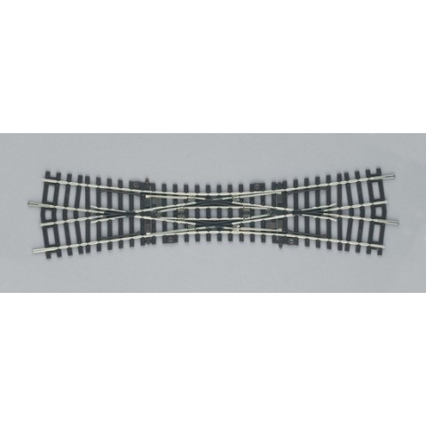 H0 Piko A-rails 55224 Engels wissel 239.07 mm 1 stuk(s)