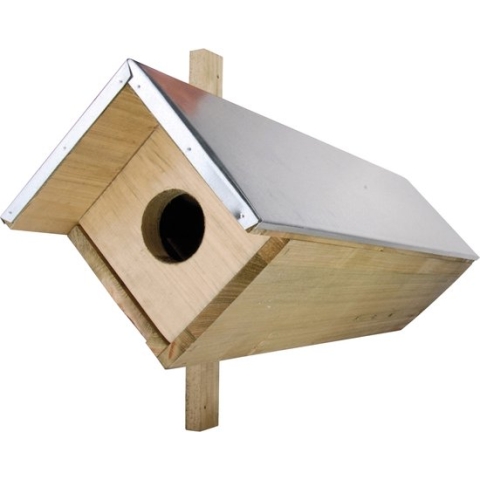 Esschert Design Steenuil - Vogelhuisje