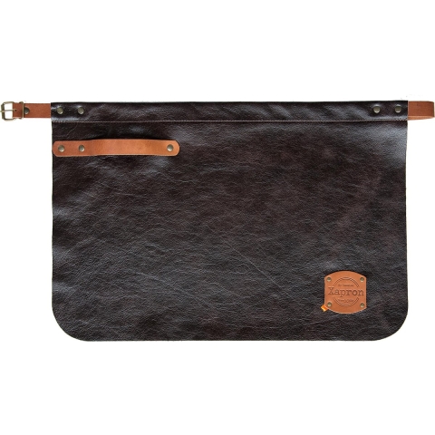 Xapron luxe leren sloof New York - kleur Brown (bruin)