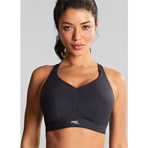 Panache - Ultra Perform Non Padded Wired Sports Bra Black - 80D