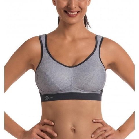 Anita - Extreme Control sport bh zonder beugel - Grijs - 85E