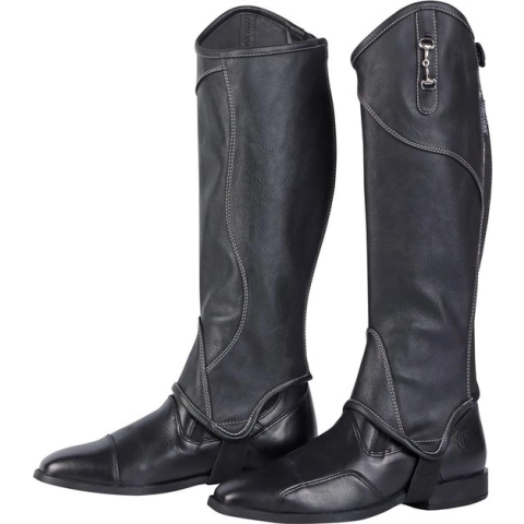 Harry's Horse Minichaps Bit Short and Wide - maat M - black