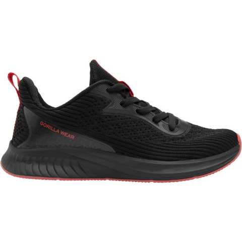 Gorilla Wear Milton Trainingsschoenen - Zwart/Rood - 36