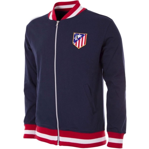 COPA - Atletico de Madrid 1969 Retro Voetbal Jack - M - Blauw