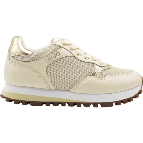 Liu Jo Wonder 39 Dames Sneakers Leer - Ivory - Maat 37