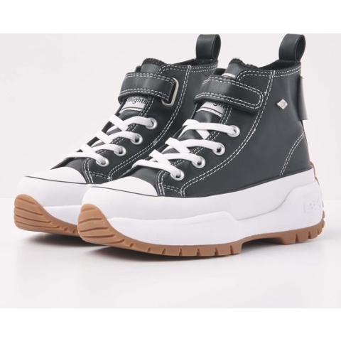 KAYA MID FLY Meisjes sneakers hoog - Zwart - maat 31