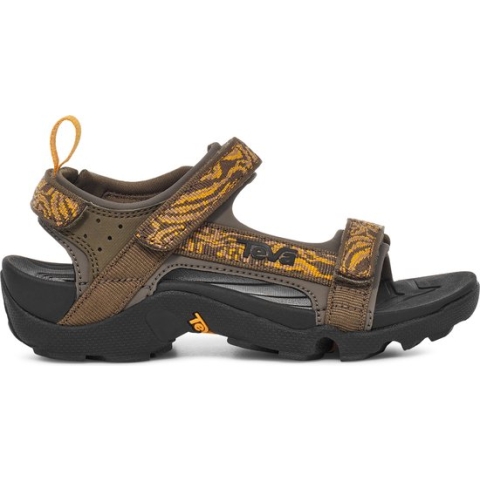 TEVA TANZA LAVA OLIVE - Kinderen SandalenJongens - Kleur: Groen - Maat: 7