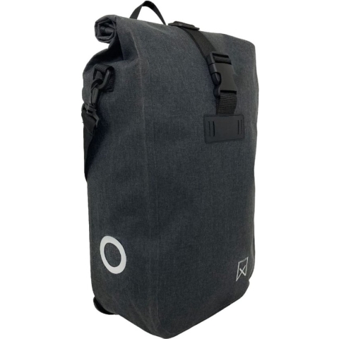 Willex Fietstas waterdicht 17 L grijs